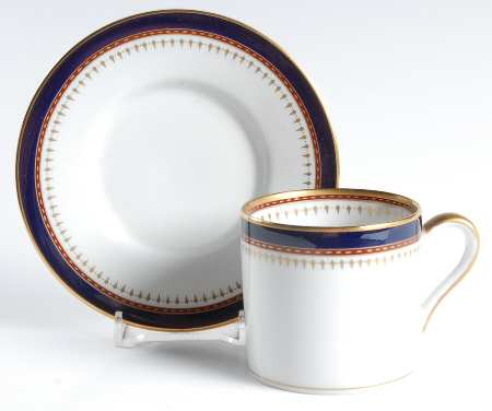 Starburst Flat Demitasse Cup & Saucer Set