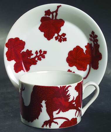 Flat Cup & Saucer Set