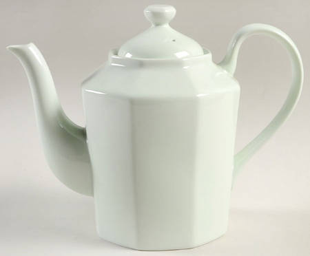Total Color Mint Sherbet (Octagonal) Coffee Pot & Lid