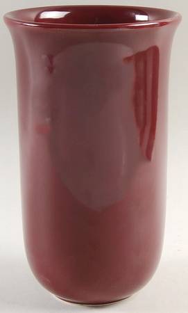 Total Color Plum (Round) 7" Vase by Fitz and Floyd