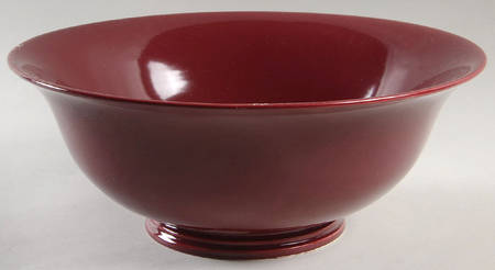 Total Color Plum (Round) 11" Large Salad Serving Bowl by Fitz and Floyd