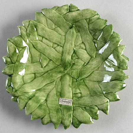 Vegetable Garden Canape Plate by Fitz and Floyd