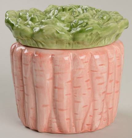 Vegetable Garden Sugar Bowl & Lid