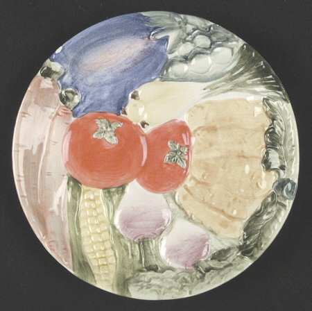 Vegetable Garden Canape Plate