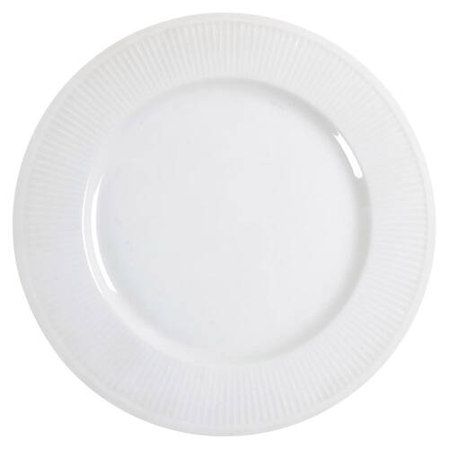 White Classic Service Plate (Charger)