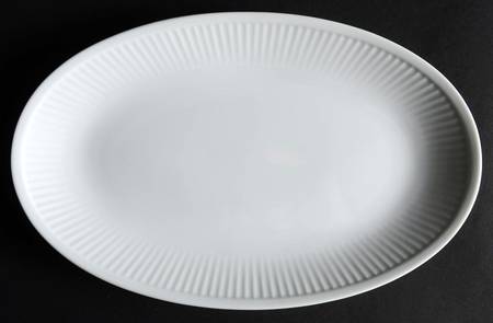 White Classic Relish/Gravy Underplate