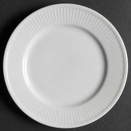 White Classic Bread & Butter Plate