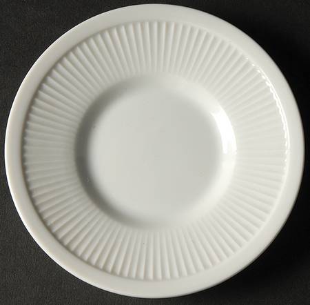 White Classic Underplate for (3 Pc) Pot de Creme