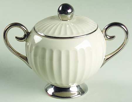 Bellmere Flutes Sugar Bowl & Lid