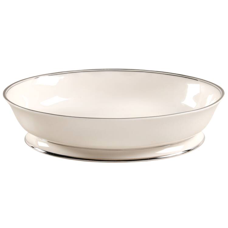 Bellmark II (Platninum Trim) 9" Oval Vegetable Bowl
