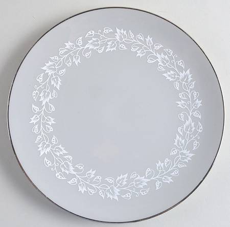 Brocade Gray (Coupe) Salad Plate