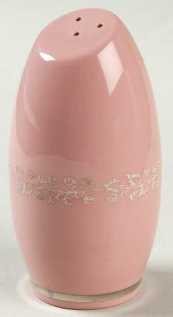 Brocade Rose (Coupe) Pepper Shaker