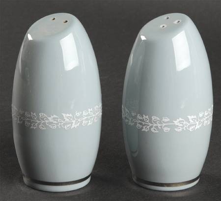Brocade Strata Blue Salt & Pepper Set