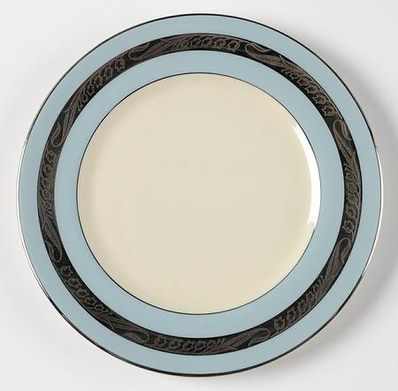 Bridal Wreath Strata Blue (Rim) Bread & Butter Plate