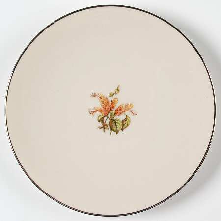 Cambria No Color Band (Platinum Trim) Coupe Bread & Butter Plate