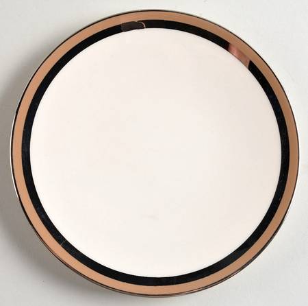 Contessa Cocoa (Platinum Trim, Coupe) Bread & Butter Plate