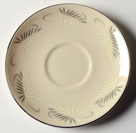 Continental White (Rim) Saucer for Demitasse Cup