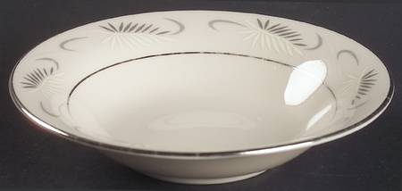 Continental White (Rim) Fruit/Dessert (Sauce) Bowl