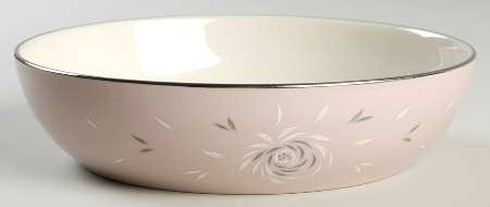 Daybreak Pink 8" Round Vegetable Bowl