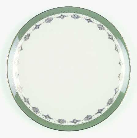 Empress Sage Green Band (Gold Trim, Coupe) by Flintridge