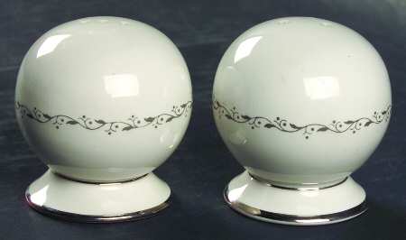 Glendora Grey (Rim) Salt & Pepper Set