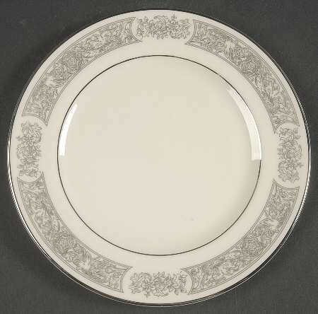 Madeira No Color Band (Rim) Bread & Butter Plate