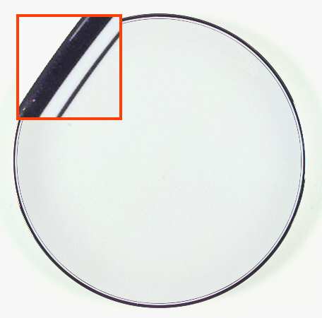 Mirador (Rim & Coupe) Coupe Dinner Plate
