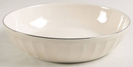Park Lane (Platinum) 8" Round Vegetable Bowl