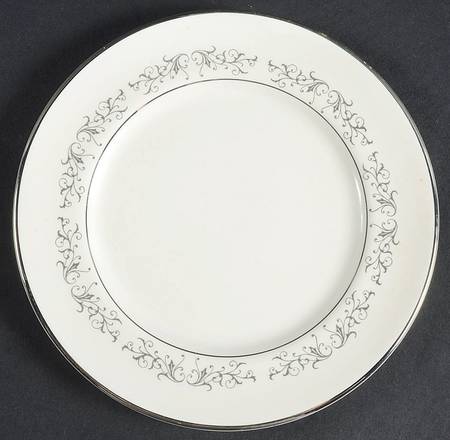 Pierra Gold (Gold Trim, Rim) Bread & Butter Plate