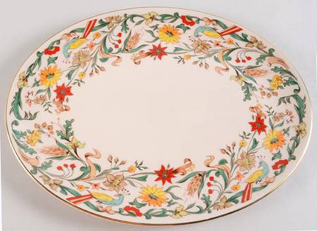 Queen Anne (Rim) 14" Oval Serving Platter