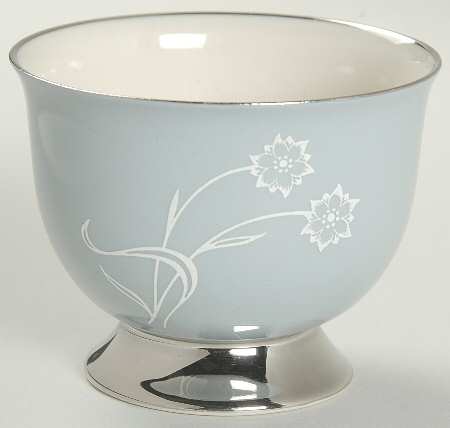 Reverie Strata Blue Mini Open Sugar Bowl