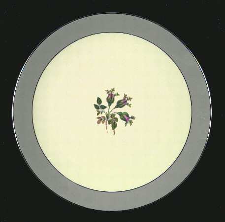 San Marino (Platinum Rim & Coupe) Coupe Dinner Plate