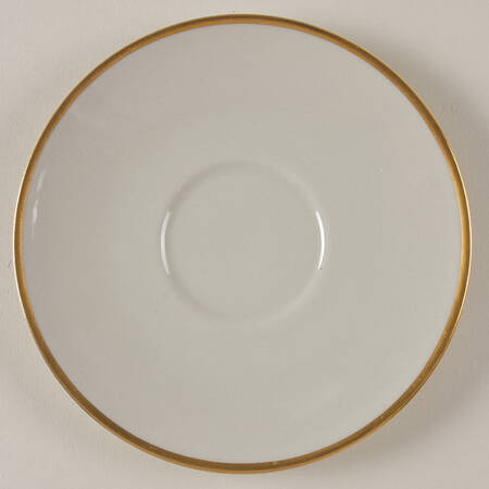 Sylvan-California Gray (Rim) Saucer for Demitasse Cup