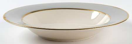 Sylvan-California Gray (Rim) Rim Soup Bowl