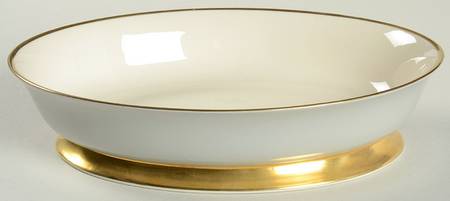 Sylvan-California Gray (Rim) 9" Oval Vegetable Bowl