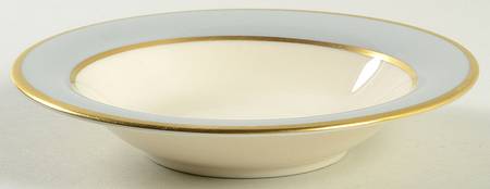 Sylvan-California Gray (Rim) Rim Fruit/Dessert (Sauce) Bowl