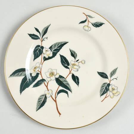 Tea Leaves Salad Plate