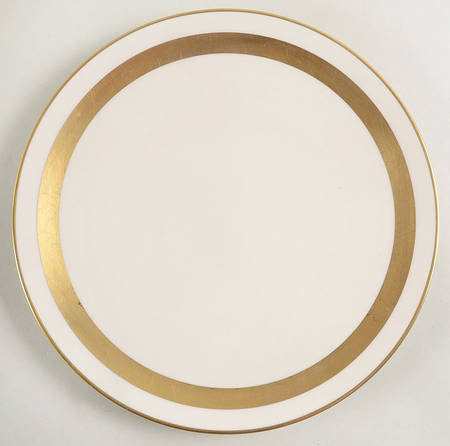 Theme (Wide Gold, Rim & Coupe) Dinner Plate