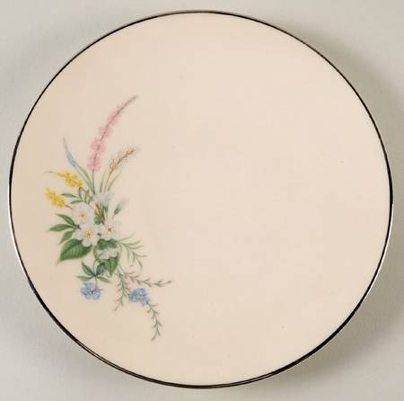 True Love No Color Band (Rim & Coupe) Coupe Bread & Butter Plate