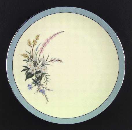 True Love Strata Blue (Rim & Coupe) Coupe Dinner Plate