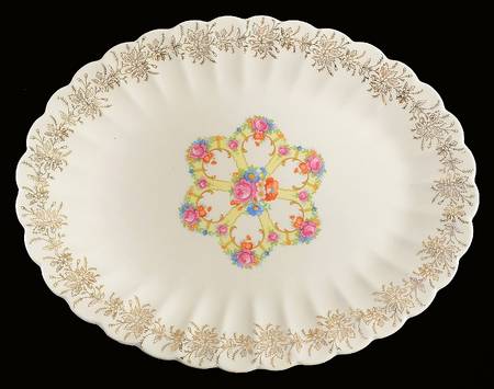 FLW2 12" Oval Serving Platter