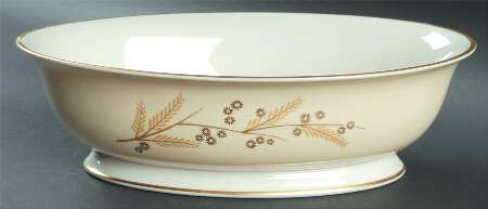 Acacia 9" Oval Vegetable Bowl