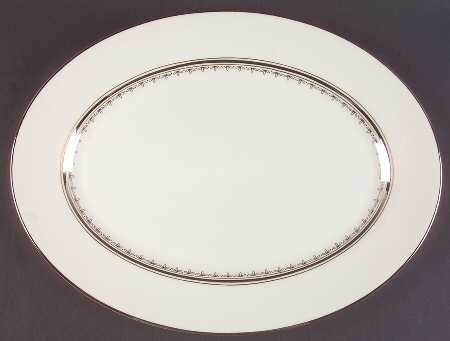 Arabesque 15" Oval Serving Platter