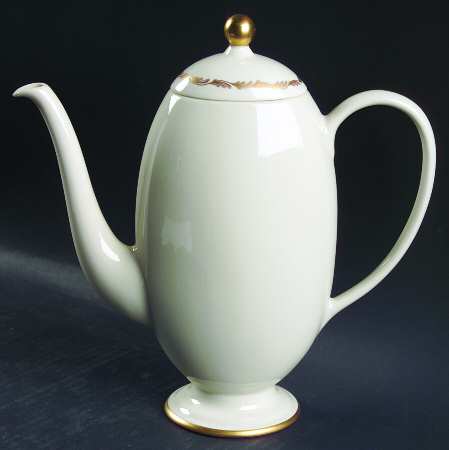 Arcadia Gold Coffee Pot & Lid