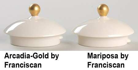 Arcadia Gold Teapot No Lid