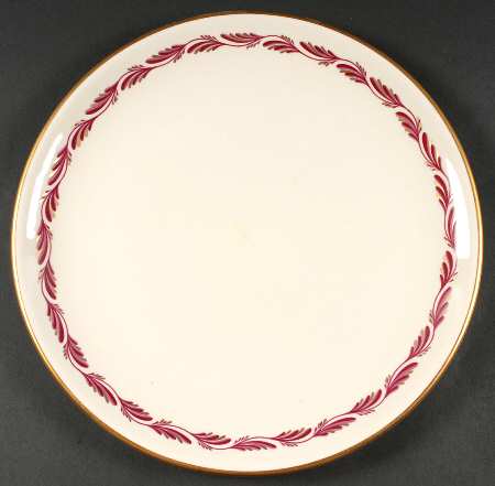 Arcadia Maroon 13" Chop Plate (Round Platter)