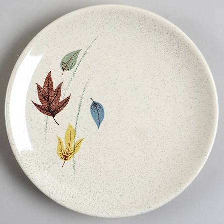 Autumn Bread & Butter Plate