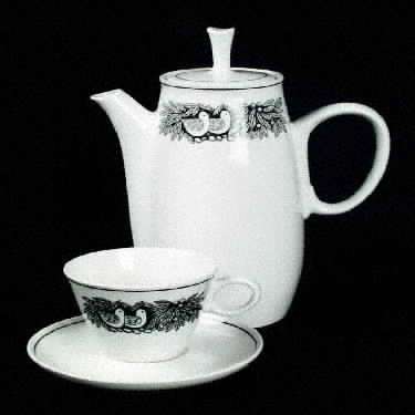 Bird 'N Hand Coffee Pot & Lid
