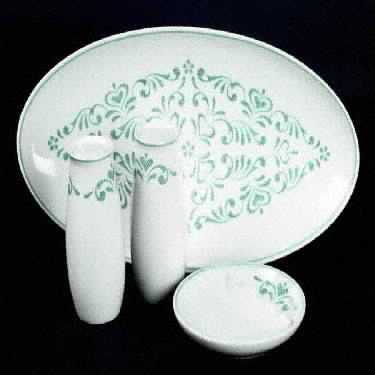 Blue Fancy Salt & Pepper Set