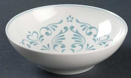 Blue Fancy Fruit/Dessert (Sauce) Bowl